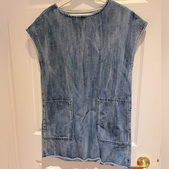 💙Wilfred Free Denim Mini Dress💙 - Picture 1 of 5